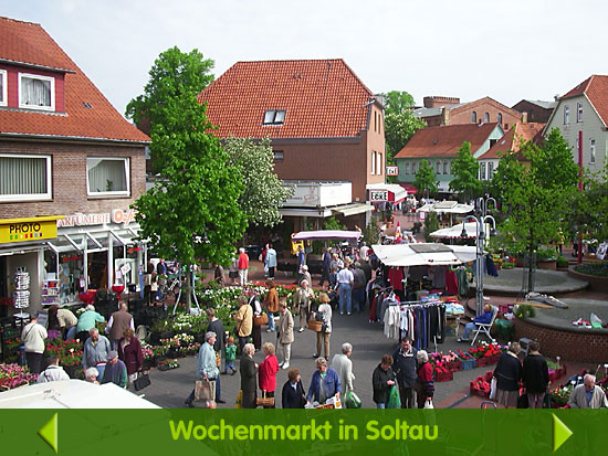 Wochenmarkt in Soltau